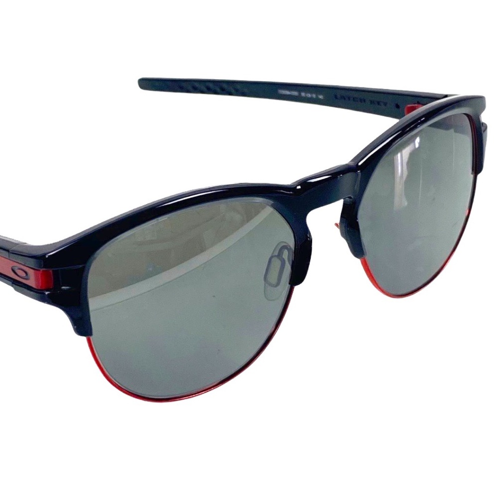 OAKLEY Latch Key Sunglasses OO9394-0555 Black Red